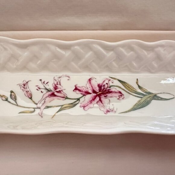 Belleek Porcelain Mint Tray - Picture 6 of 8